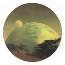 Planet Rise Sticker