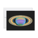Planet Saturn's Rings in Ultraviolet Light Personalized Announcements