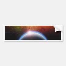 Planet  Starscape Bumper Stickers