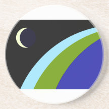 Planet Terra, Democratic Republic of the Congo Beverage Coasters