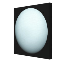 Planet Uranus Stretched Canvas Print