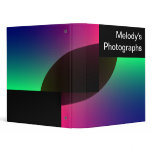 Planetary Aurora Custom Photograph Album 3 Ring Binder