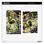 Planetary - Black Abstract Decals For Kindle Fire