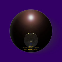 Planetary Crescent, Dawn Steven Vincent Johnso... buttons