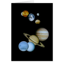 Planetary Montage Card