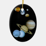 Planetary Montage Christmas Tree Ornament
