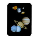 Planetary Montage Vinyl Magnet
