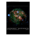 Planetary Nebula NGC 246 – Spitzer Space Telescope Greeting Card