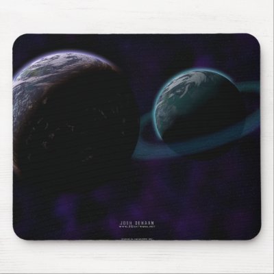 Planetary: Solemn Mouse Mat by 3dartwork