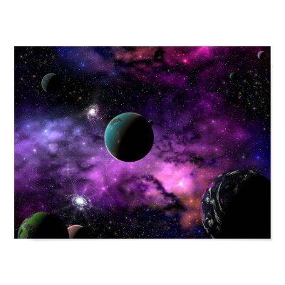 Planetary Space Print by KiDAcE