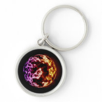 Planetoid Celestial Body Keychain
