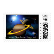 Planets Galaxy postage by Shalabootz_Design Planets Galaxy postage