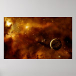 Planets in a nebula print