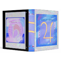 Planets:  JUPITOR Symbol in Hindu Astrology 3 Ring Binder