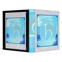 Planets:  SATURN Symbol in Hindu Astrology 3 Ring Binder