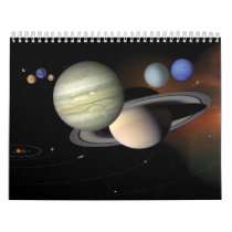 Planets & solar system 18 mth calendar