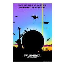 PlanetSide Universe Mobilization Alpha Poster posters