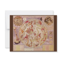 Planisphere, Carel Allard, 1706 invitations