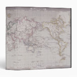 Planispheric Map of the World Binder