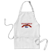Plank Owner USS San Diego Aprons