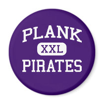 Plank - Pirates - Junior - Oswego Illinois magnets