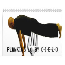 Planking 1.0 wall calendars