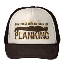 Planking, Cool Lying Down Game Hat