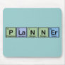 Planner made of Elements Mouse Pad