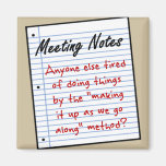 Planning Meeting Fridge Magnet