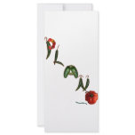 Plano Chili Peppers rack cards