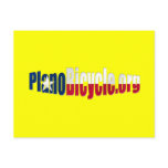 Plano Cycling Basic Texas flag logo postcards