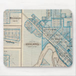 Plans of Ottumwa, Russell, Scranton Mouse Pad