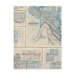 Plans of Ottumwa, Russell, Scranton Post Card