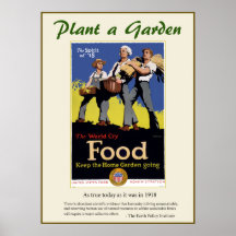 Plant a Garden Poster