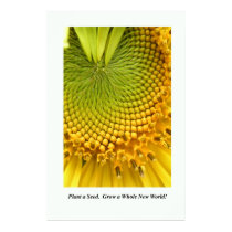 Plant a Seed. Grow a Whole New World! Poster 24x36 posters