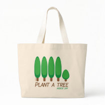 Plant a Tree - Arbor Day Tote Bags