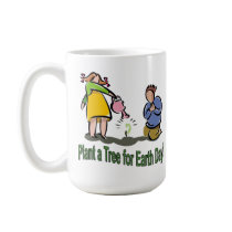 Plant a Tree for Earth Day 2 Mug by bethieralph Plant a Tree for Earth Day 2 Mug