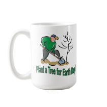 Plant a Tree for Earth Day 3 Mug by bethieralph Plant a Tree for Earth Day 3 Mug