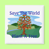 Plant A Tree magnets