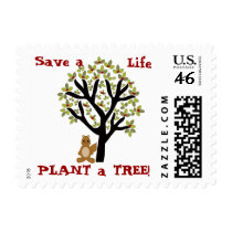 PLANT a TREE! postage by SweetRascal PLANT a TREE! postage