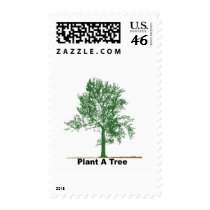 plant a tree postage by paintingglass plant a tree postage