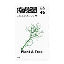 plant a tree postage by paintingglass plant a tree postage