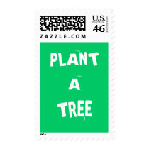 Plant a tree postage by lollypopgirrrl Plant a tree postage