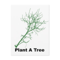 plant a tree postcards by paintingglass plant a tree postcards