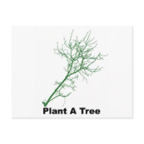 plant a tree postcards by paintingglass plant a tree postcards