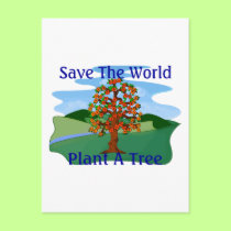 Plant A Tree postcards