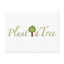 Plant A Tree postcards by worldsfair Plant A Tree postcards