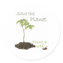 Plant a Tree Sticker