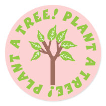Plant a Tree Stickers