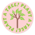 Plant a Tree Stickers by zazzleproducts1 Plant a Tree Stickers
